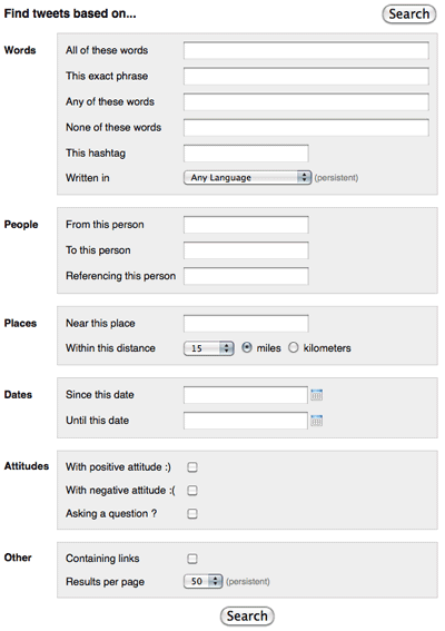 twitter advanced search