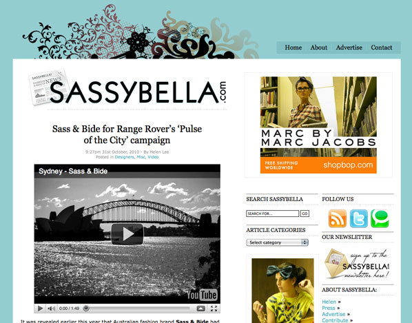 BlogWorld 2010 - Sassybella