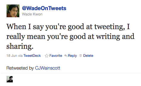 good-at-tweeting WadeOnTweets