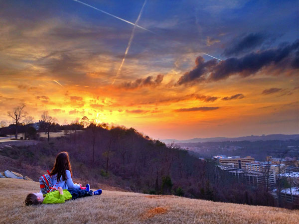 Picture Birmingham sunset