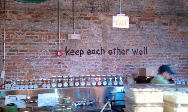 Keep each other well.