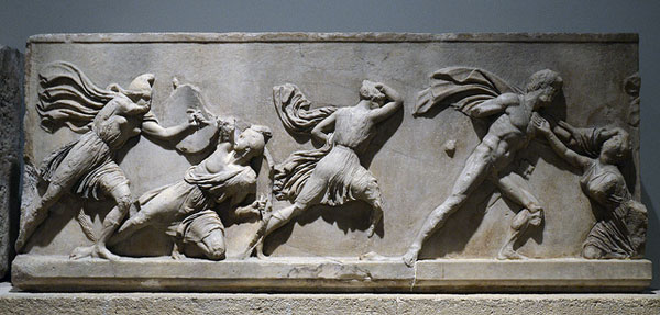 Amazon Greek frieze